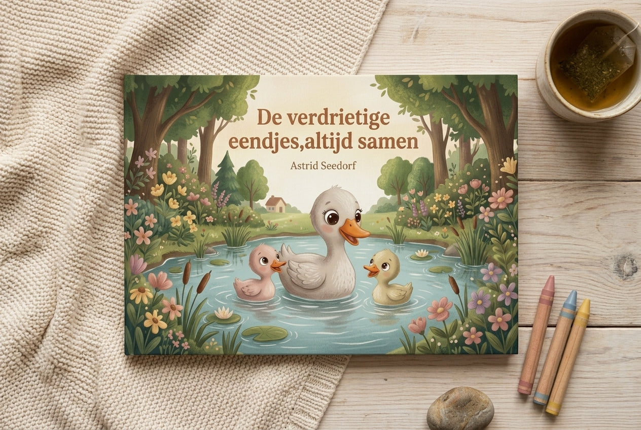 De verdrietige eendjes,altijd samen