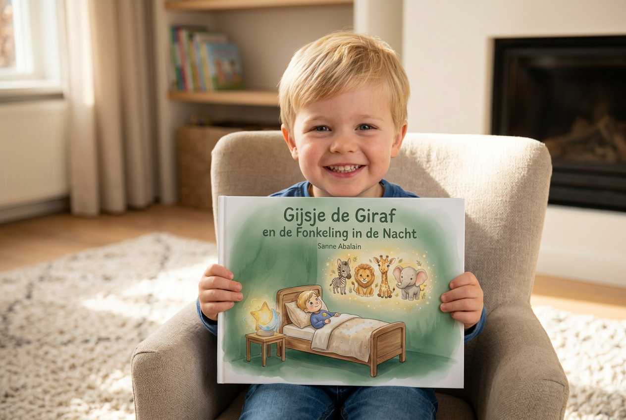Gijsje de Giraf en de Fonkeling in de Nacht