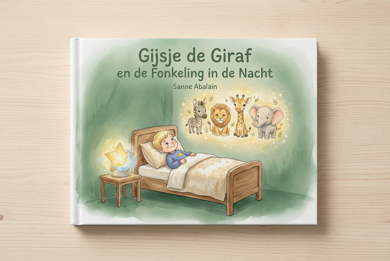 Gijsje de Giraf en de Fonkeling in de Nacht