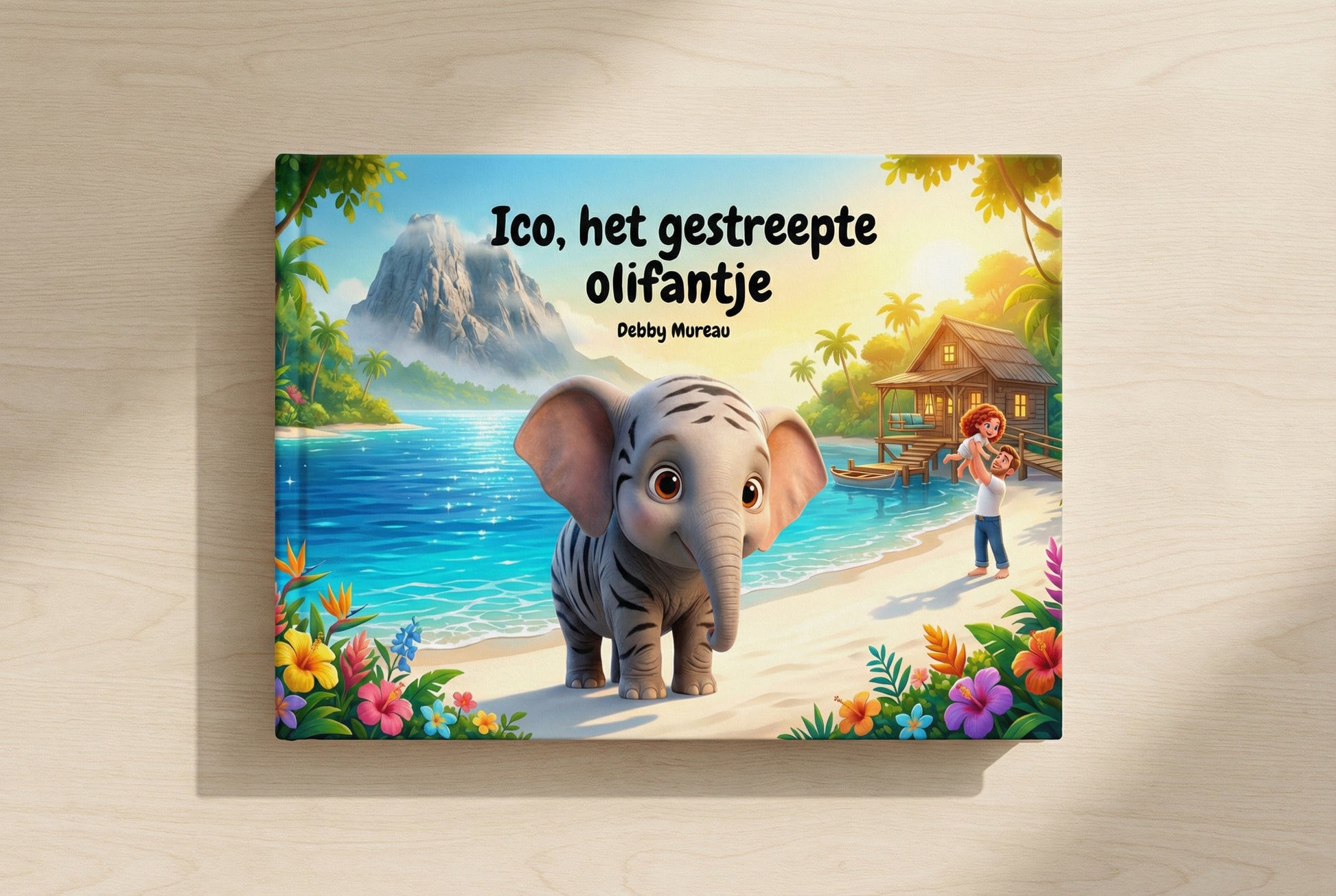 Ico, het gestreepte olifantje