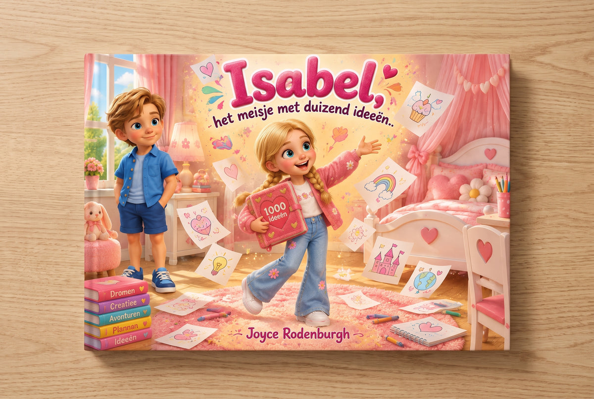 Isabel, het meisje met duizend ideeën.