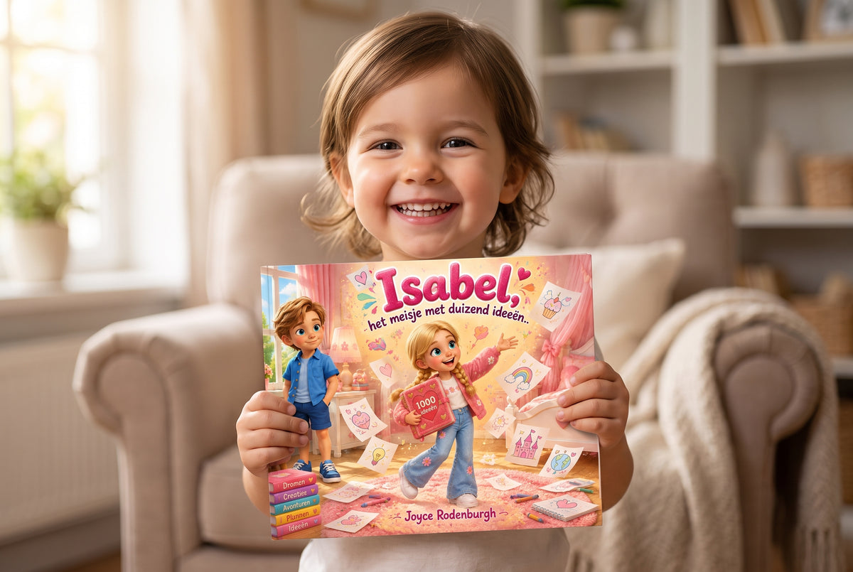 Isabel, het meisje met duizend ideeën.
