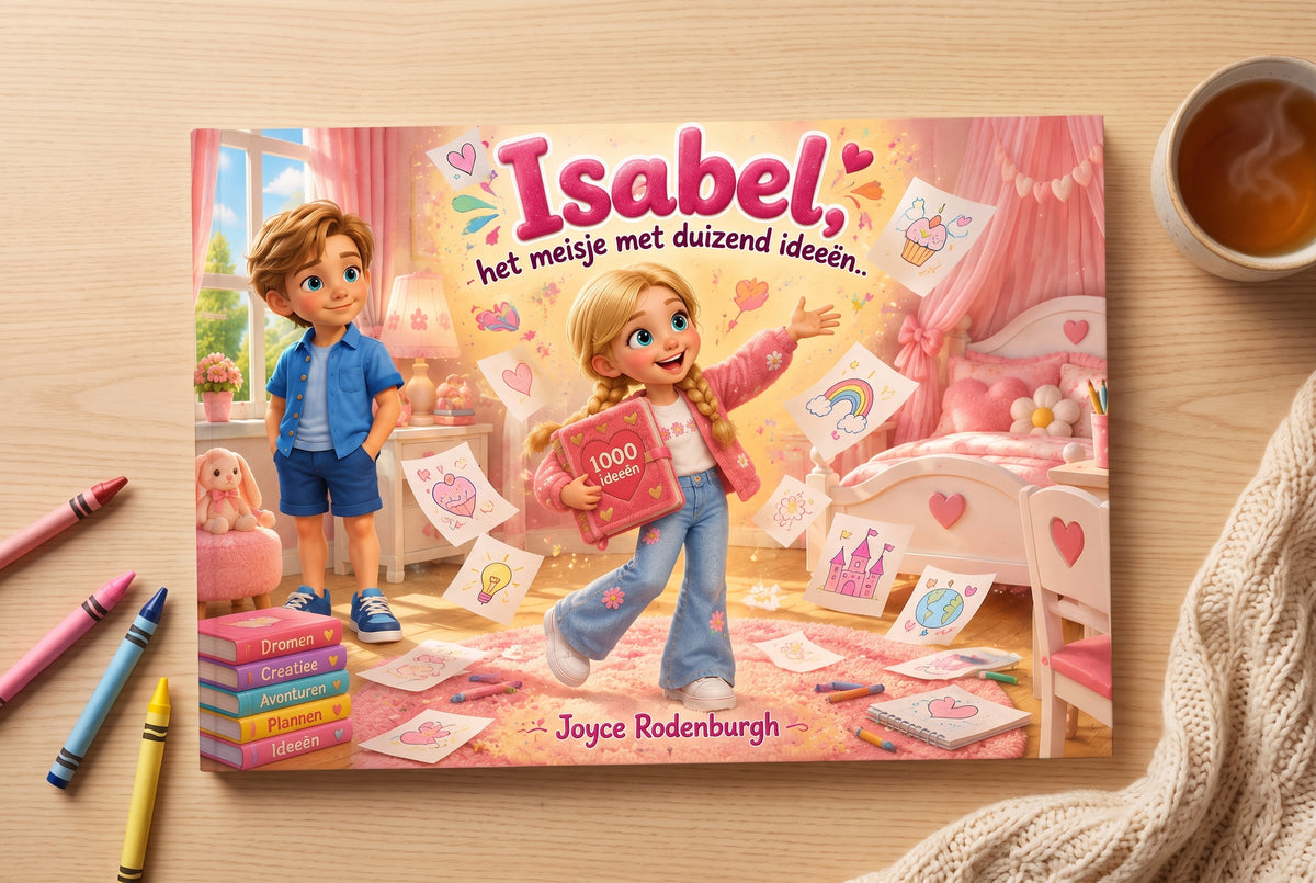 Isabel, het meisje met duizend ideeën.