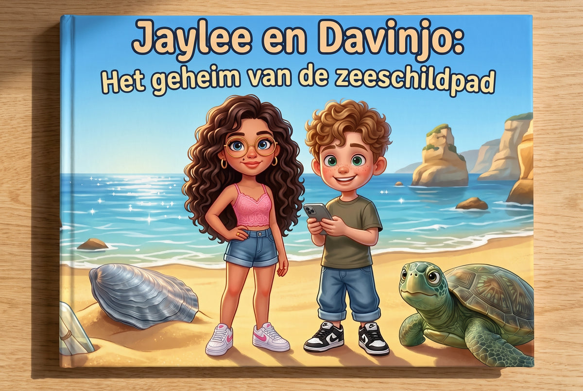Jaylee en Davinjo: Het geheim van de zeeschildpad