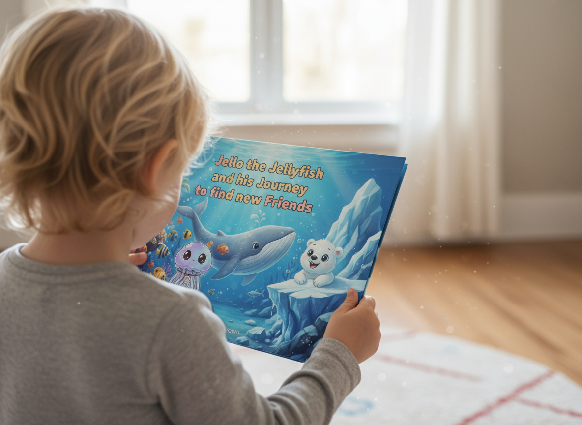 Jello the Jellyfish and his Journey to find new Friends