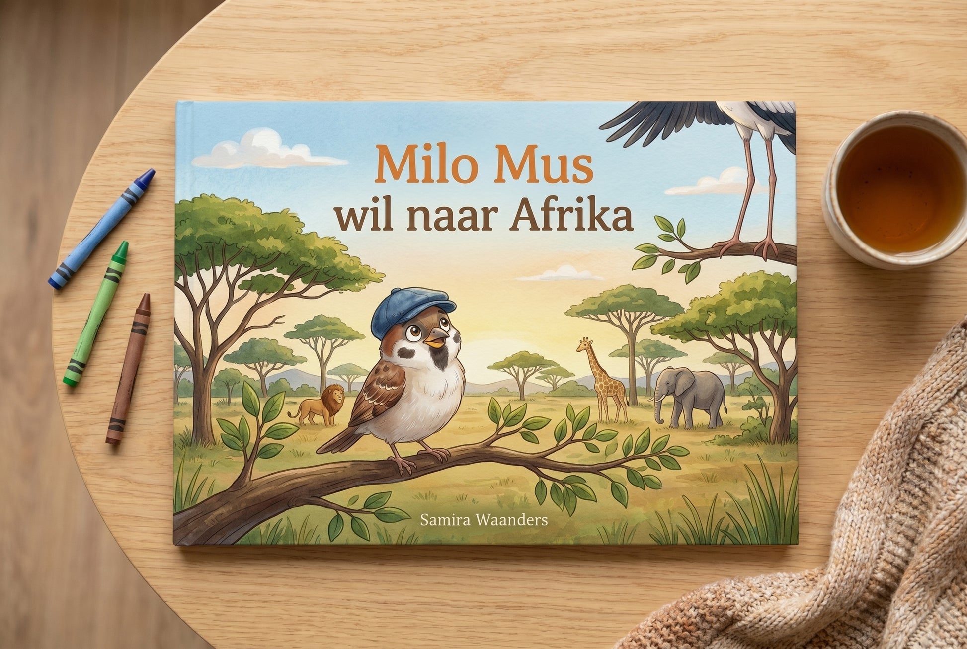 Milo Mus wil naar Afrika