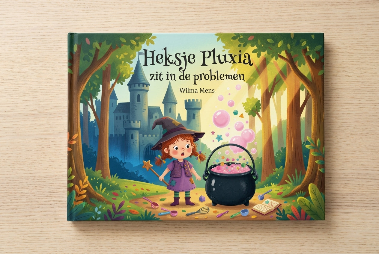 Heksje Pluxia zit in de problemen