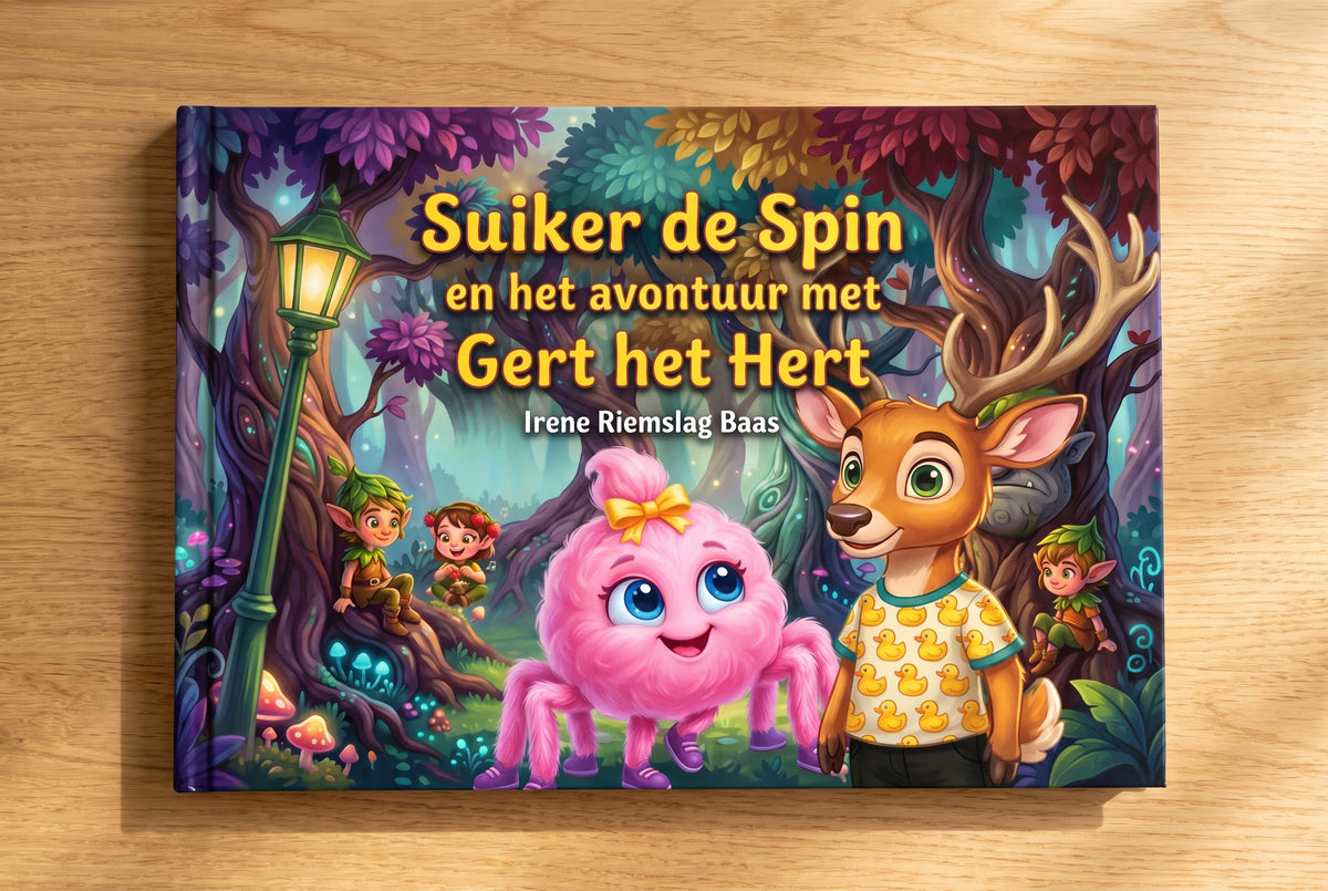 Suiker de Spin en het avontuur met Gert het Hert