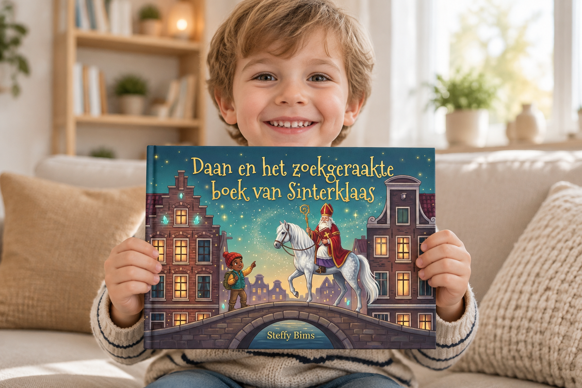 Daan en het zoekgeraakte boek van Sinterklaas