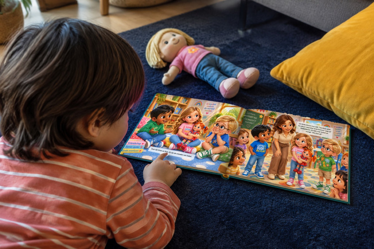 De drie op ontdekkingsreis. Wie is Isabel? - kind leest het boek
