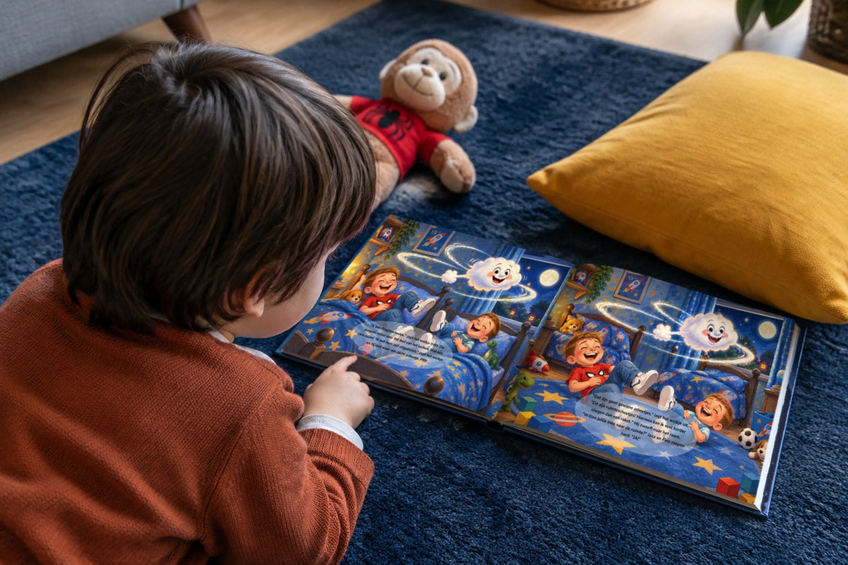 Jaxx & Finn en Poepiescheetje in de ruimte - kind leest het boek