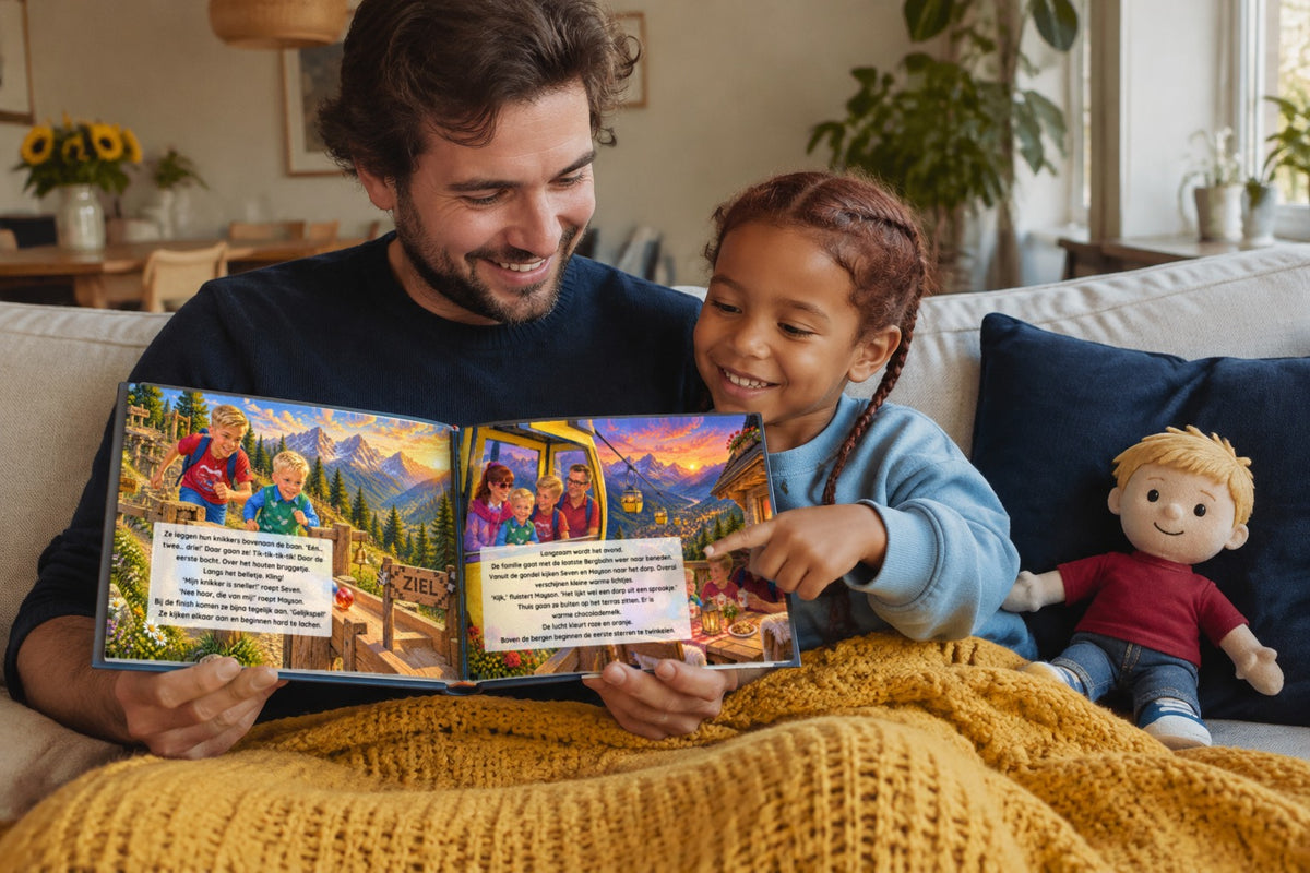 Seven en de magische berg - samen lezen in bed