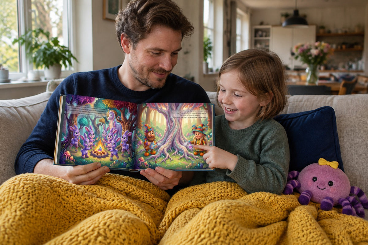 Suiker de Spin en het avontuur met Gert het Hert - samen lezen in bed