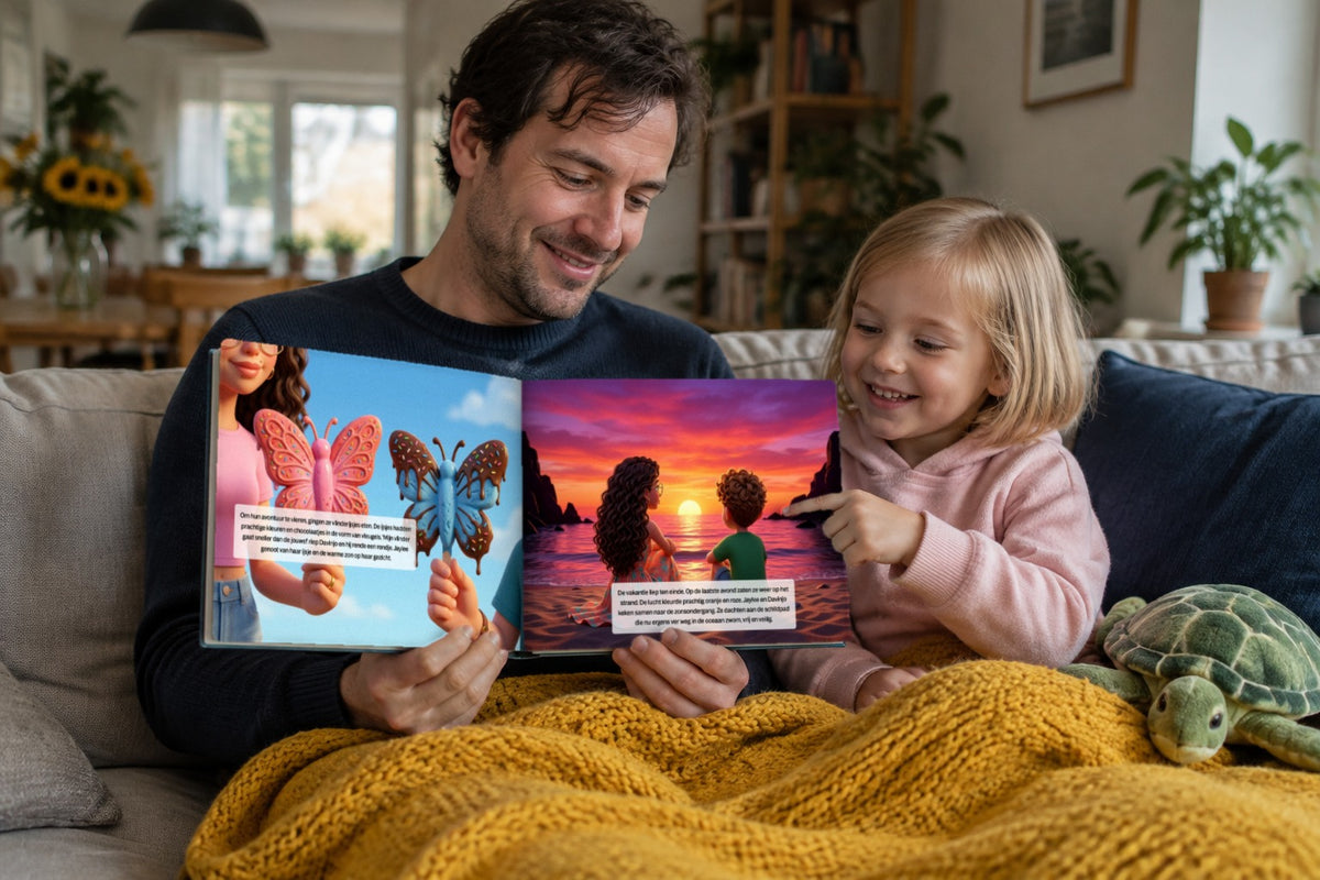 Jaylee en Davinjo: Het geheim van de zeeschildpad - samen lezen in bed