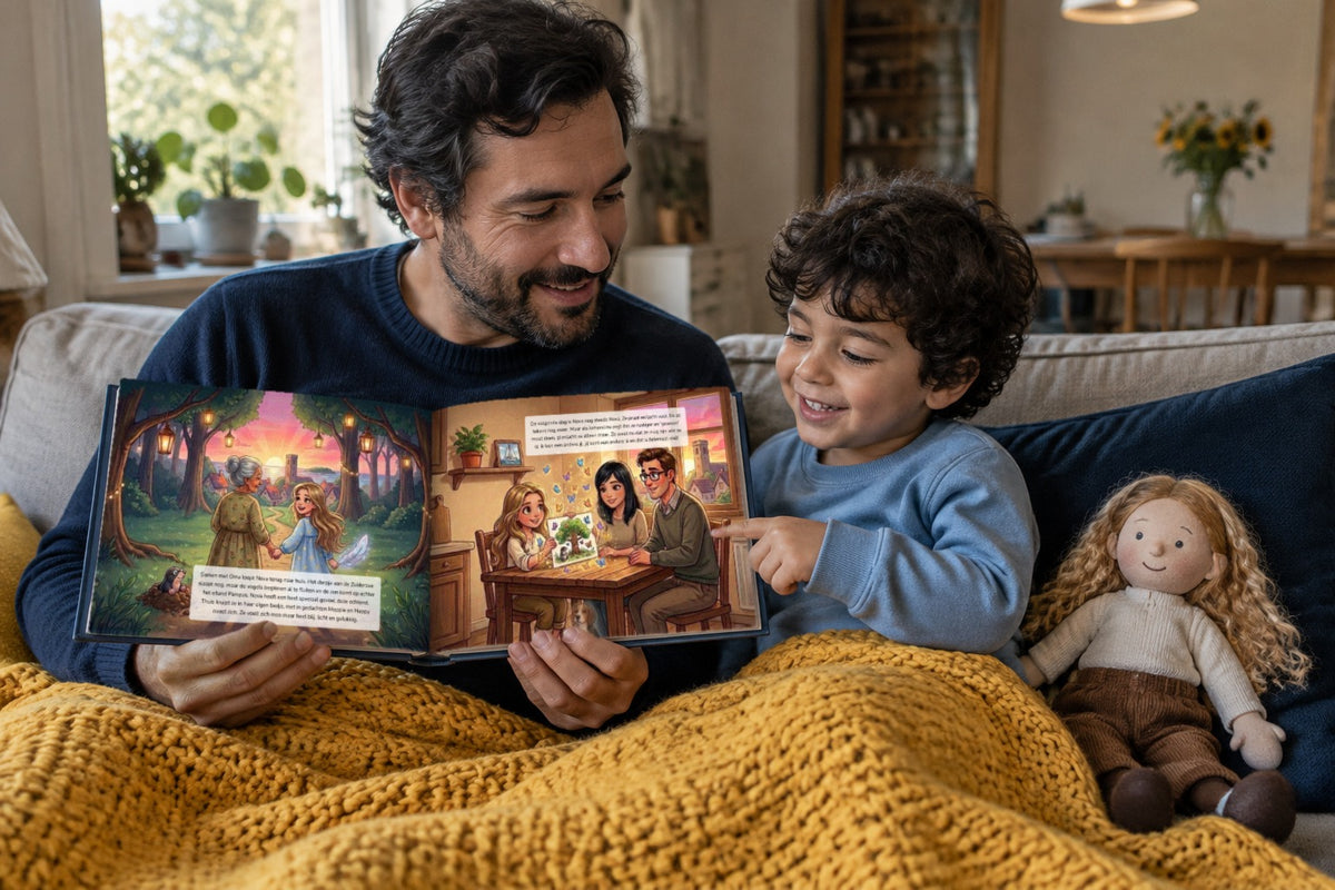 Toen het dorpje aan zee nog sliep - samen lezen in bed