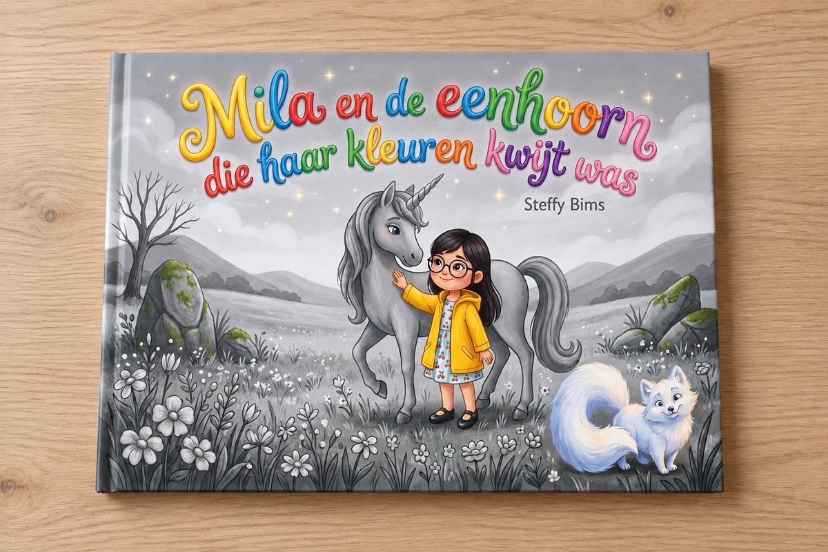 Mila en de eenhoorn die haar kleuren kwijt was